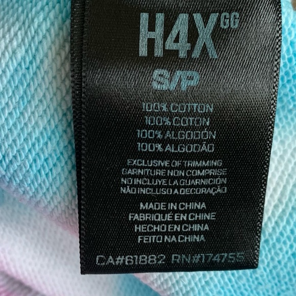 H4X Men’s Tie Dye Hoodie Size Small - Picture 6 of 6